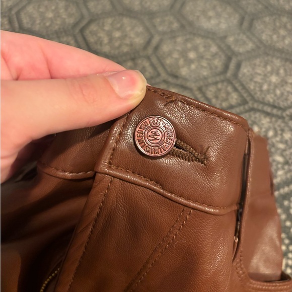 Mother Mid Rise Dazzler Ankle Faux Leather - Picture 11 of 16